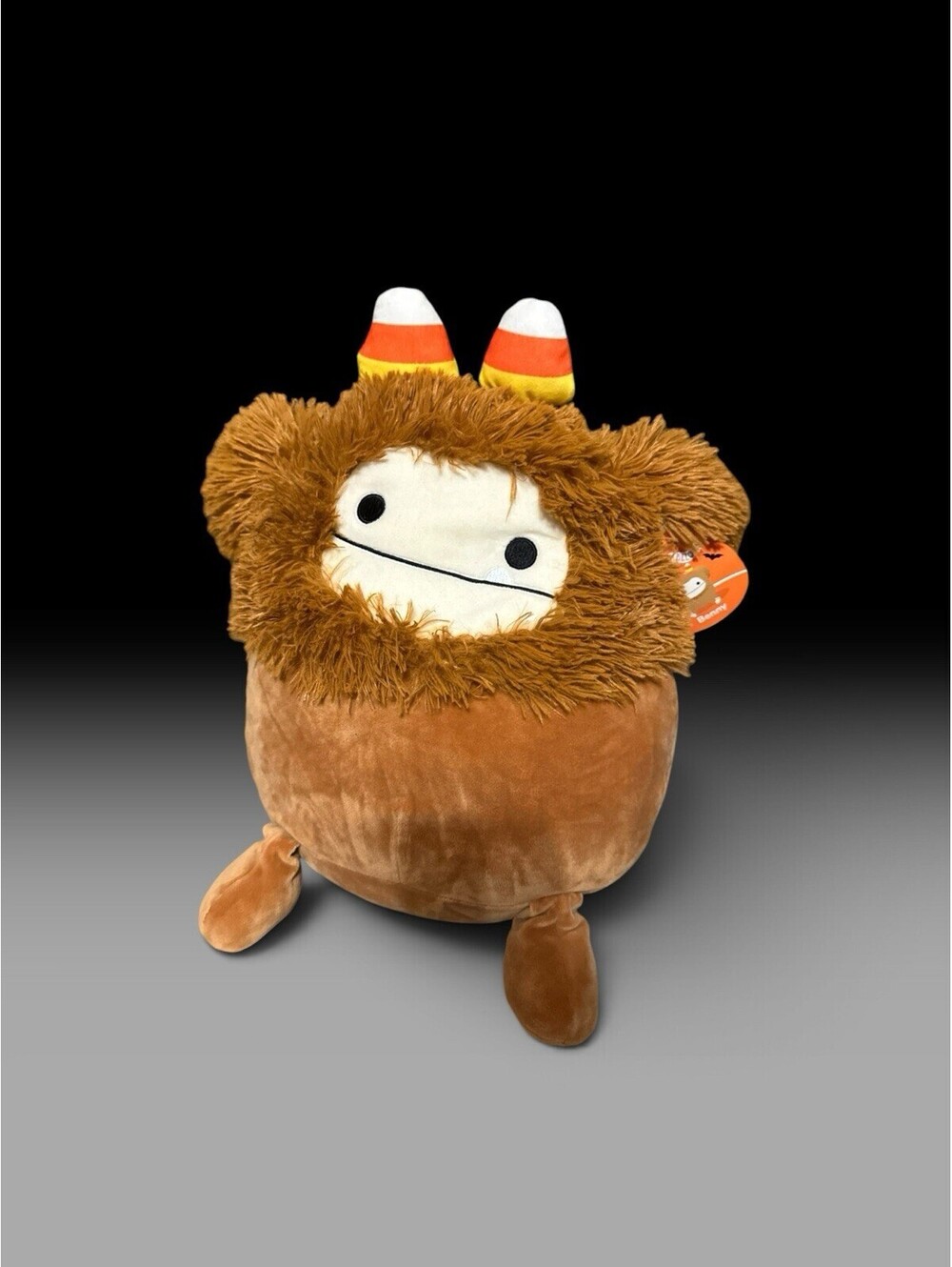 Squishmallows Benny Bigfoot 12" Halloween Candy Corn Headband Plush BNWT
